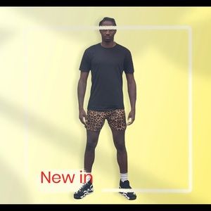 Vegan Leather Shorts